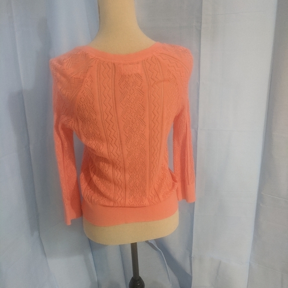 Peach pink cardigan - Picture 3 of 6